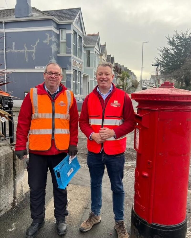 Luke Pollard MP with Plymouth