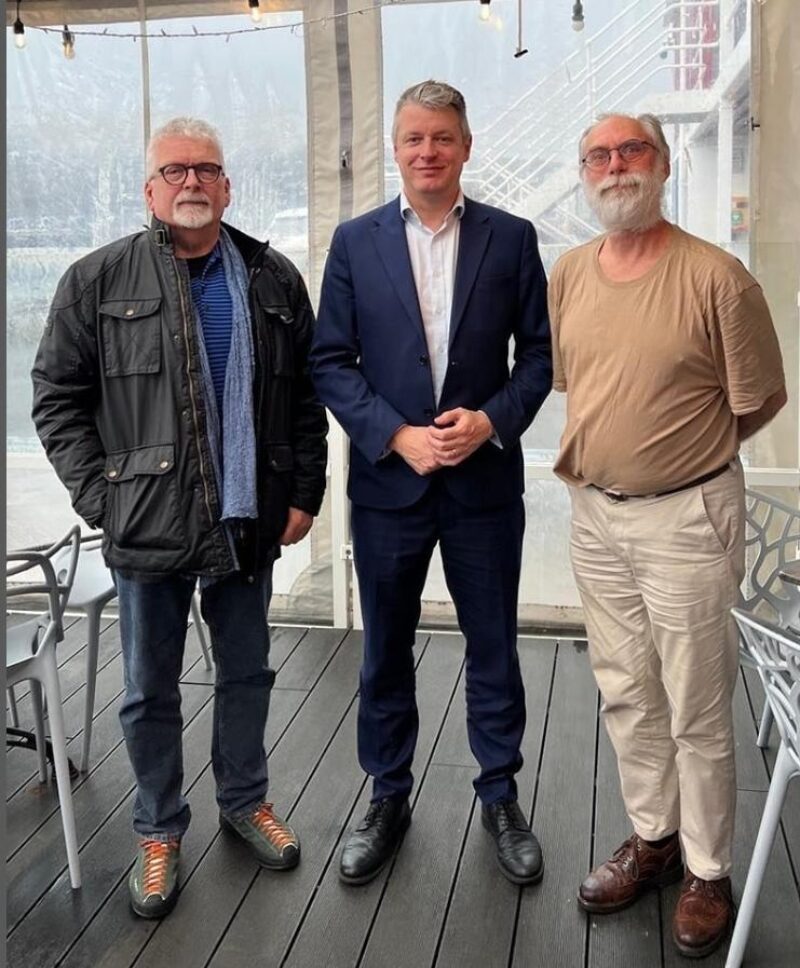 Luke with members of the Plymouth Archaeology Society 