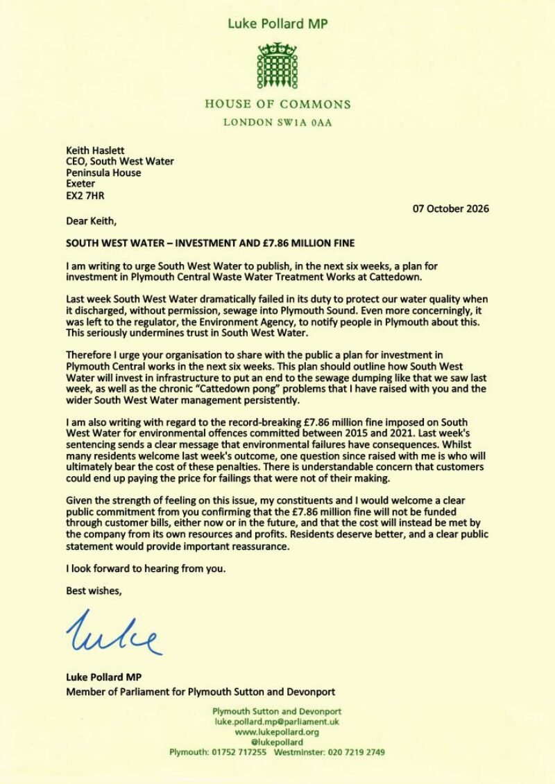 Luke Pollard MP